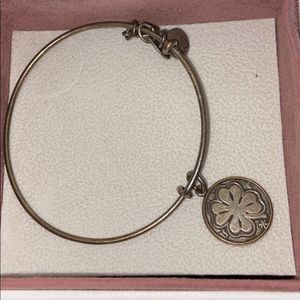 Four leaf clover alex and ani bracelet